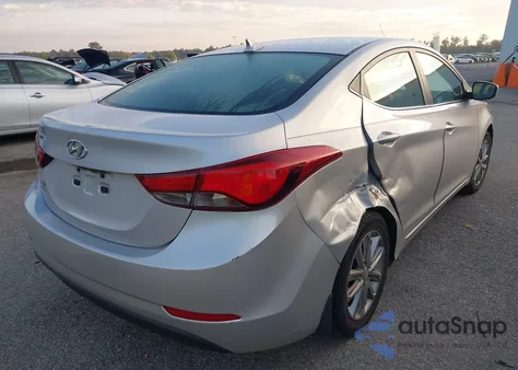 2015 Hyundai Elantra Se z USA, uszkodzony, nr VIN 5NPDH4AE6FH641628